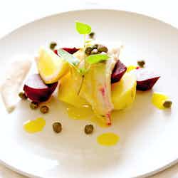 Plaice with Beetroot