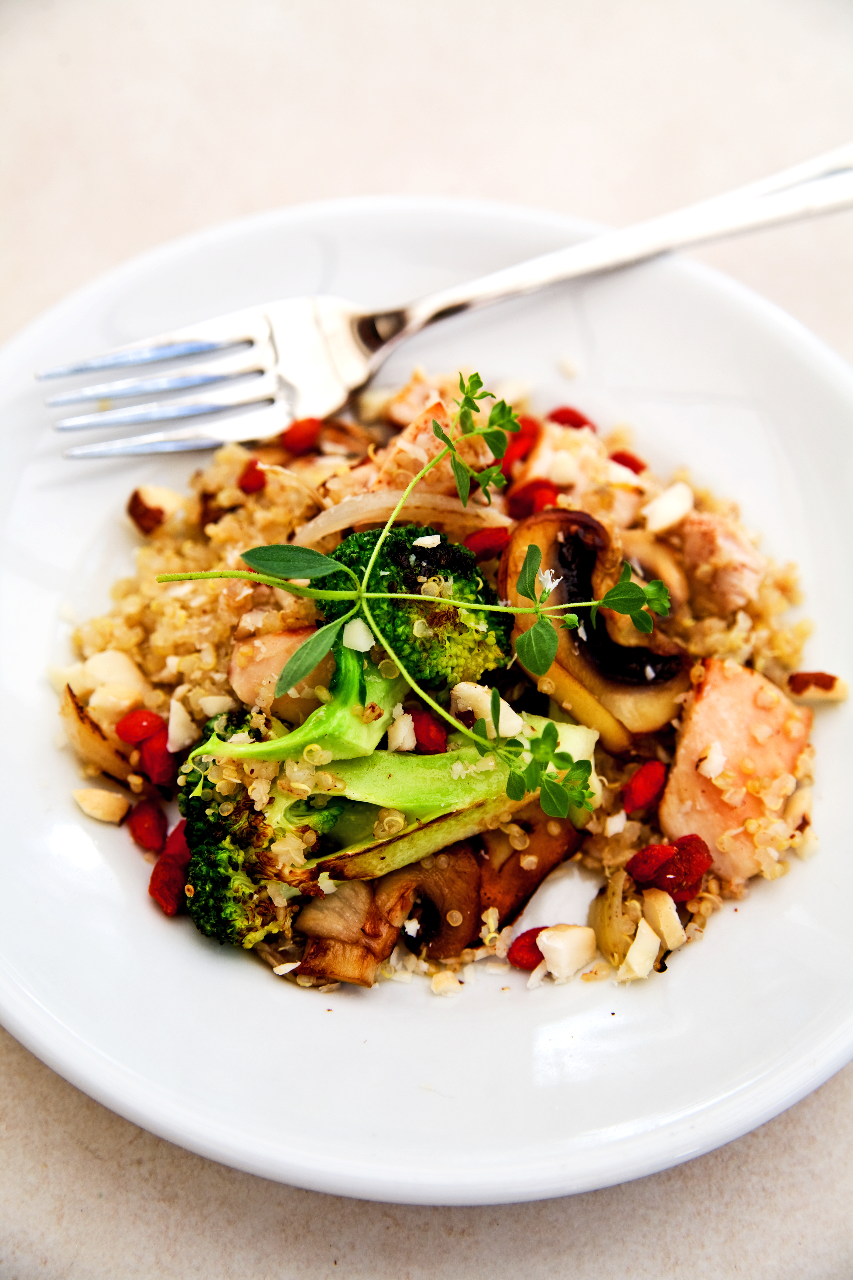 Kryddig kycklingpytt med quinoa